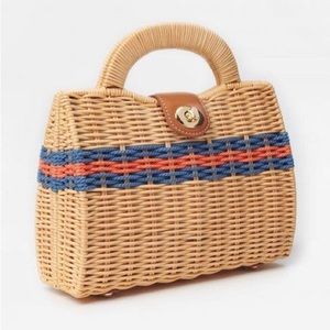 J.MCLAUGHLIN YULIA STRAW HABDBAG